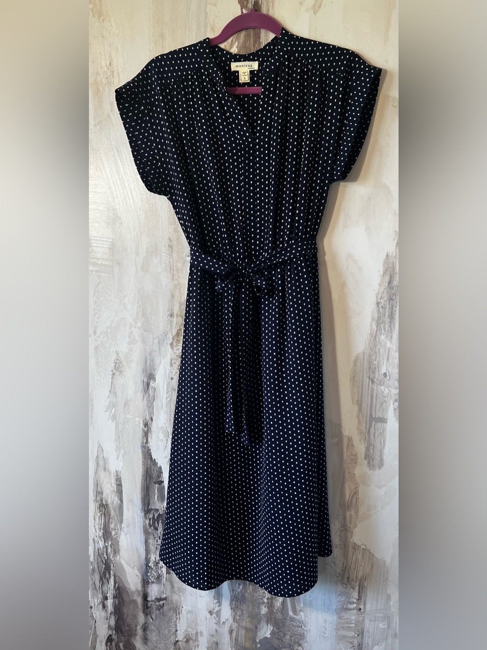 Monteau Vintage Inspired Midi Dress Size L